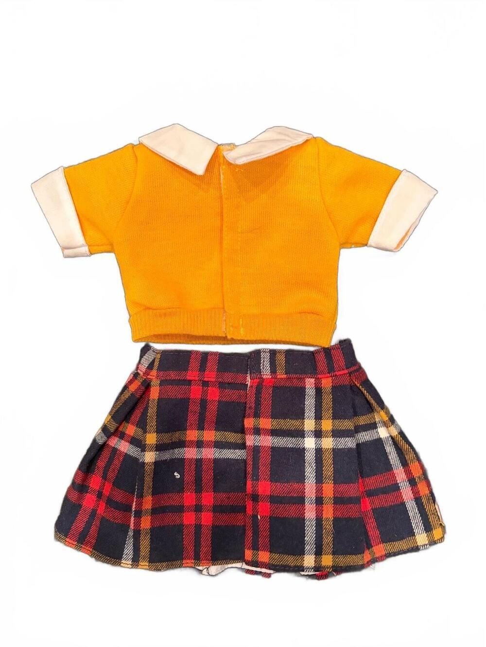 Our Generation 18 Inch Doll School Girl Outfit Plaid Skirt & Top, Tights, Shoes - Picture 2 of 5